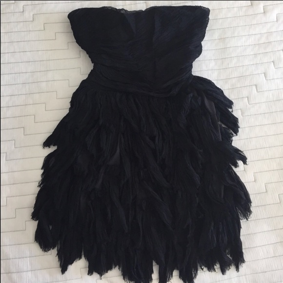 Elizabeth and James Textured Cocktail Dress - Picture 3 of 3